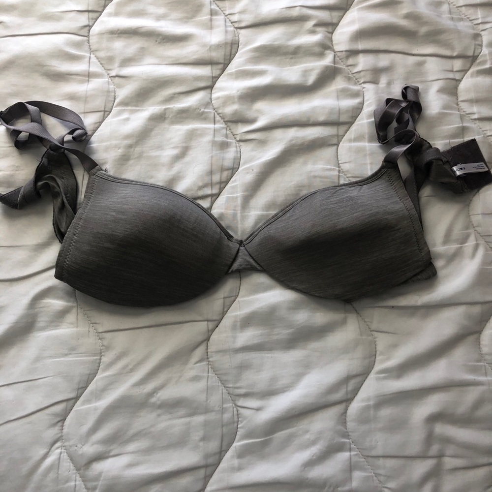 Grey Soft Bra